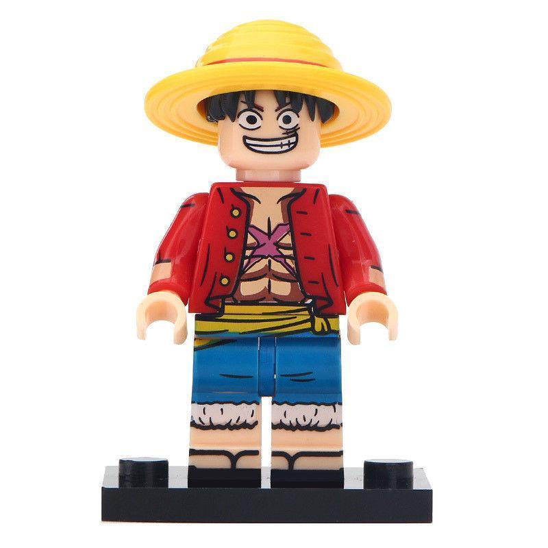 Monkey D. Luffy (Original) One Piece Cartoons Minifigure Gift Toy For Kids  - $2.90