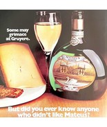 Mateus White Still Wine Portugal 1979 Advertisement Distillery Alcohol D... - $34.17 CAD