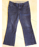 Women&#39;s Banana Republic Denim Blue Jeans-33x27.5&quot;-Size 10P-Classic Trous... - €10,75 EUR