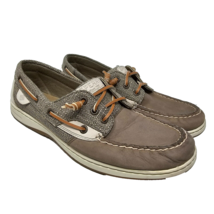 Sperry Memory Foam Women&#39;s Size 11M STS80191 Leather Brown Shoes - £23.56 GBP