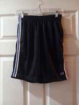 Champion Athletic Basketball Shorts Youth Boys Size Large Black - £6.28 GBP