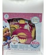 XMAS SALE Disney Junior Alice Wonderland Tea Party 35pc Kids Play Set Ba... - €3,70 EUR