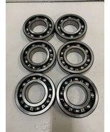 6 NTN Bearings 6316C3 Deep Groove Radial Ball 80mm Bore ID 170mm OD 39mm... - €388,16 EUR