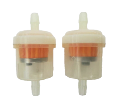 2 Universal Gas Inline Fuel Filters with Magnet for GY6 Mopeds Scooters ... - $2.95