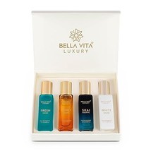 Bella Vita Luxury Unisex Eau De Parfum Gift Set 4 x 20ml for Men - £26.37 GBP