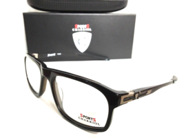 New Charriol Sport SP 23040 C3 54mm Titanium Black Men&#39;s Eyeglasses Frame - £119.89 GBP