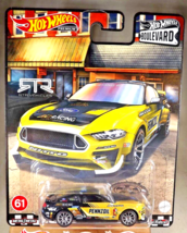 2021 Hot Wheels Premium Boulevard #61 &#39;18 FORD MUSTANG RTR SPEC 5 Black ... - £24.13 GBP