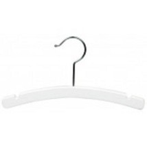 Only Hangers 12&quot; Children&#39;s White Wood Dress Hanger Box of 100 - $107.78