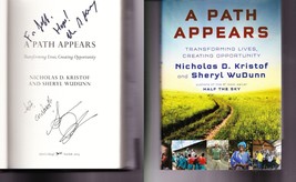 A Path Appears SIGNED Sheryl Wudunn / Nicholas D. Kristof / Hardcover Volunteer  - £12.13 GBP