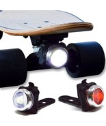 Led Headlights And Taillights For Front And Rear Skateboards With Standard - $49.22 CAD