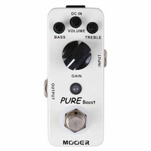 Mooer Pure Boost Micro Guitar Effects Pedal New True Bypass - £35.55 GBP