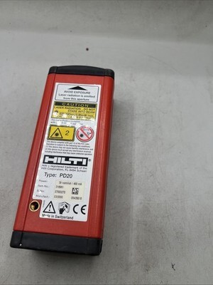 Hilti PD 20 Laser Range Meter Measuring System TESTED Item image 4