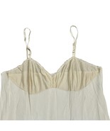 Vanity Fair NWOT 40SS Vintage Full Slipdress Lace Trim Beige - $402.11 MXN