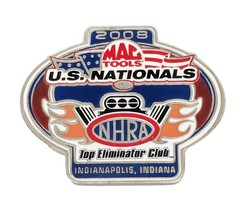NHRA Mac Tools US Nationals Annual 2008 Top Eliminator Club Hat Pin - $9.89