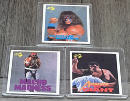 1990 Classic WWF 3 card Andre the Giant 111, MACHO MADNESS 105, Ult Warrior 127 - £15.39 GBP