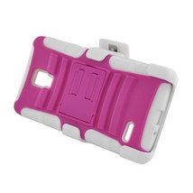 [GTE Zone] Armor Hybrid Kickstand With Holster For LG Optimus L9 P769 (W... - £3.59 GBP