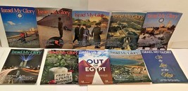 Lot 10 ISRAEL MY GLORY 2012-17 Christian magazines,Bible topics,Holy Land travel - £37.33 GBP