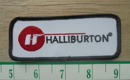 HALLIBURTON CLOTH SEW-ON Patch (Oil Gas Oilfield Industry) NEW - $4.74
