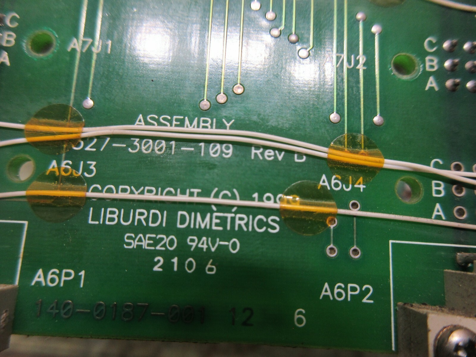 LIBURDI DIMETRICS BOARD 32 3001-109 REV.D SAE20 94V-0 2106 140-0187-001 1 Item image 2