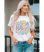 MAMA Crew Neck Casual T Shirt - $23.99