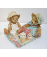 Cherished Teddies 1992 Freda and Tina Bear  at Tea Time - £6.21 GBP