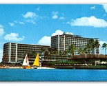 Reef Hotel Waikiki Beach Honolulu Hawaii HI Chrome Postcard S25 - $1.93