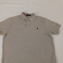 Ralph Lauren RN#41381 Men's Gray Cotton Short Sleeve Polo Shirt Size Medium image 8