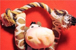 Medium Large Dog Giraffe Stuffed Animal Tug Pull Toy Brand New without Tags - £7.05 GBP