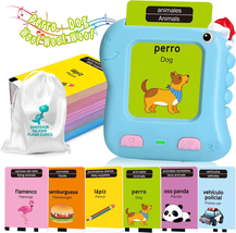 Toddler Bilingual Talking Flash Cards 280 English &amp; Spanish Sight Words Ages 2-5 - £33.35 GBP