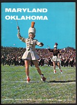 1964 Maryland Vs. OKLAHOMA-NCAA College Football Program - $93.12