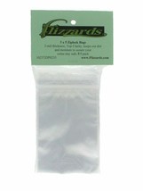 Ziptop 3x5 Clear Re-closeable Poly Bags, 2 mil 50 pack - $6.99