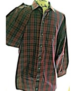Men’s Kenneth Cole Reaction Slim Plaid Button Shirt Long Sleeve Cotton S... - £5.41 GBP