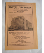 1960 Two sided Africa Ad Hotel Victoria, Rhodesia &amp; Jameson and Ridgeway... - $12.32 CAD