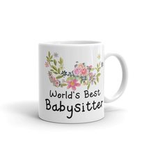 World&#39;s Best Babysitter Mug, Babysitter Gift, Thank You Mug, Babysitter ... - £14.67 GBP