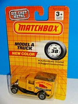 Matchbox Early 90s Release MB 38 Model A Truck Yellow &quot;Matchbox Series&quot; - £3.09 GBP