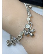 B1 SS Rajasthani 925 Sterling Silver  Jingle chain S Hook clasp Anklet /... - $115.00