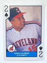 Sandy Alomar 1990 MLB All Stars Playing Card Cleveland Indians Baseball Card - £1.08 GBP