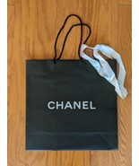 Chanel Black White Reusable Paper Shopping Bag Rope Handle 13&quot; X 13&quot; X 5&quot; - $32.22 CAD
