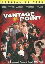 Vantage Point DVD Dennis Quaid Forest Whitaker - £2.34 GBP