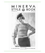 ebooklet 1930s Minerva Style Book 32A - 11 Crochet &amp; Knit patterns (PDF ... - £7.92 GBP