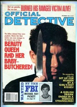 Official DETECTIVE-DEC. 1985-RAVAGED VICTIM-BUTCHERED-MURDER-STRANGLING-R Fn - £35.52 GBP