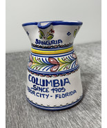 Columbia Restaurant Ceramic Sangria Pitcher &quot;Since 1905 Ybor City Florid... - $49.49