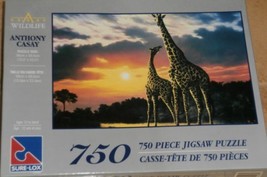 Anthony Casay Wildlife Giraffes Jigsaw Puzzle - 750 Pieces - £22.34 GBP