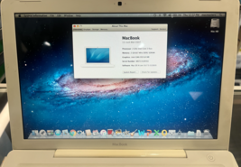 Apple MacBook A1181 13&quot; MID 2007 Core 2 Duo 2 GHz 2GB RAM 320GB HD (No B... - £35.61 GBP