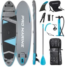 Inflatable Paddle Boards Stand Up Paddleboard Extra Wide Paddleboard, Blue - £183.67 GBP