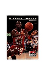 1992 Michael Jordan NBA Playoffs USA Basketball Skybox Card Bulls #42 - £2.35 GBP