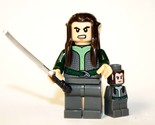 Elf Male Warrior With Mini Lotr Lord Of The Rings Hobbit Custom Minifigures - $8.41