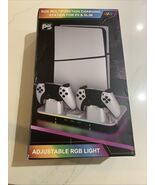 RGB Mutifunction Charging Station w/ Cooling Fan, for PS5 &amp; Slim - $381.99 MXN