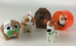 Secret Life Of Pets McDonald&#39;s Burger King Funko Figures 5pc Lot Duke Da... - £10.85 GBP