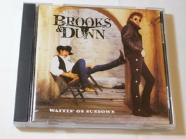 Waintin&#39; On Sundown by Brooks &amp; Dunn CD 1994 Artista Records Whiskey Under the B - £10.05 GBP